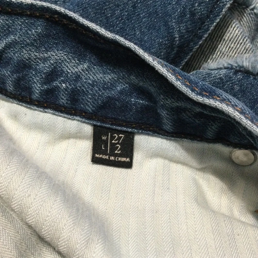 Abercrombie & Fitch Denim Button Fly Shorts Size 24 - Picture 6 of 7